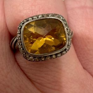 David Yurman Citrine Noblesse Ring